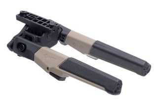 Folded polymer bipod with M-LOK attachment